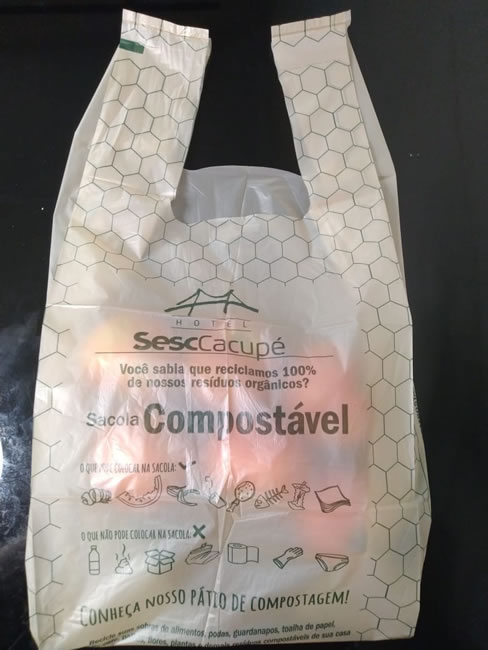 Sacola plastica biodegradavel personalizada Clearance