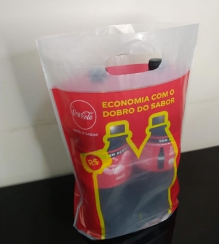 Sacola Plástica Personalizada PEAD - FOTO 2