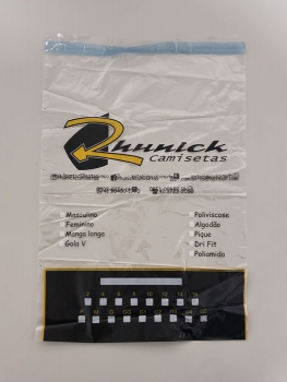 Saco Plástico Adesivado Personalizado - FOTO 6