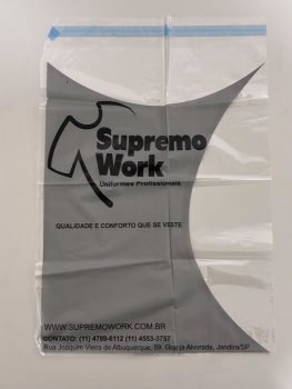 Saco Plástico Adesivado Personalizado - FOTO 4