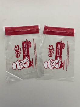 Saco Plástico Personalizado Biodegradável Foto Saco Plástico Personalizado Biodegradável